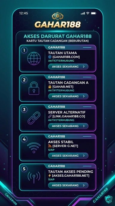 Link Alternatif gahar188 untuk Pengguna Android Indonesia